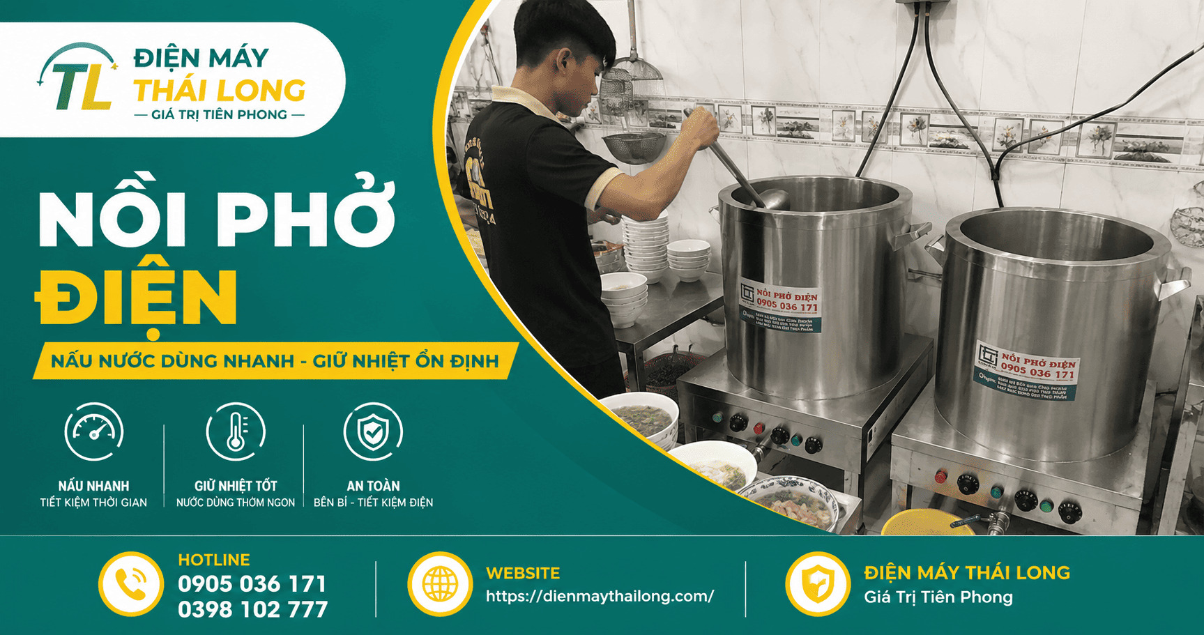 Nồi phở điện dùng để làm gì?