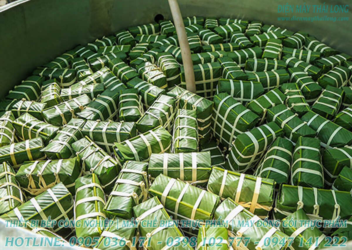 Ảnh nồi điện nấu bánh chưng bánh tét bằng điện