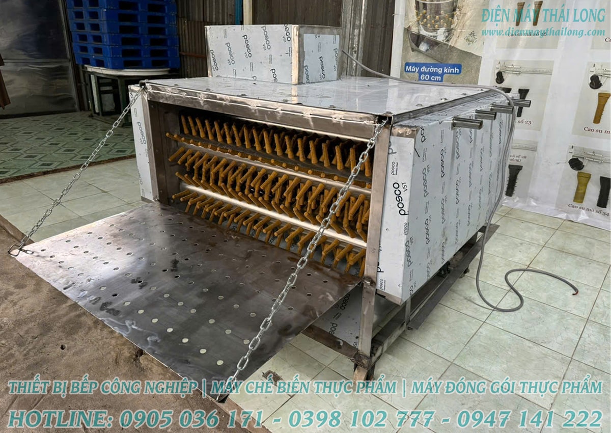 Dây chuyền làm lông gà vịt công nghiệp
