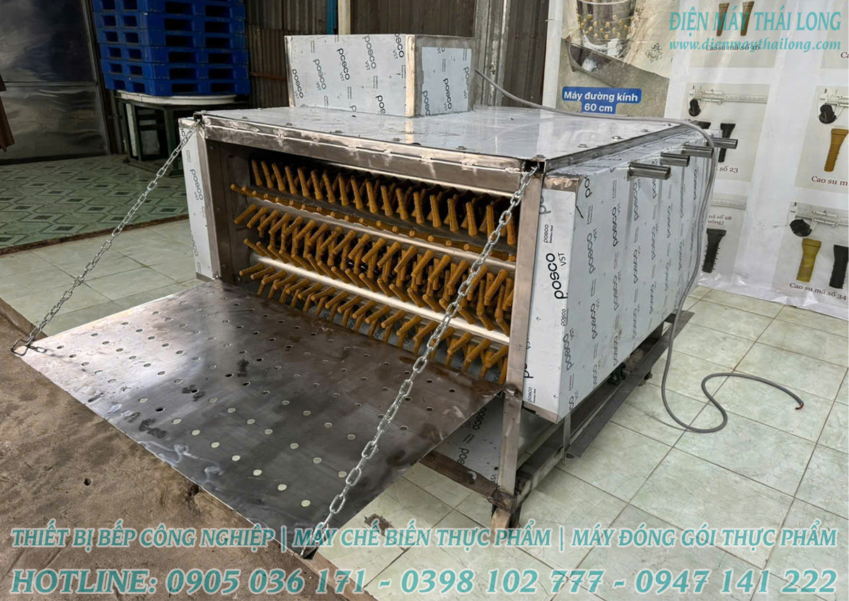Giá máy làm lông gà vịt công nghiệp