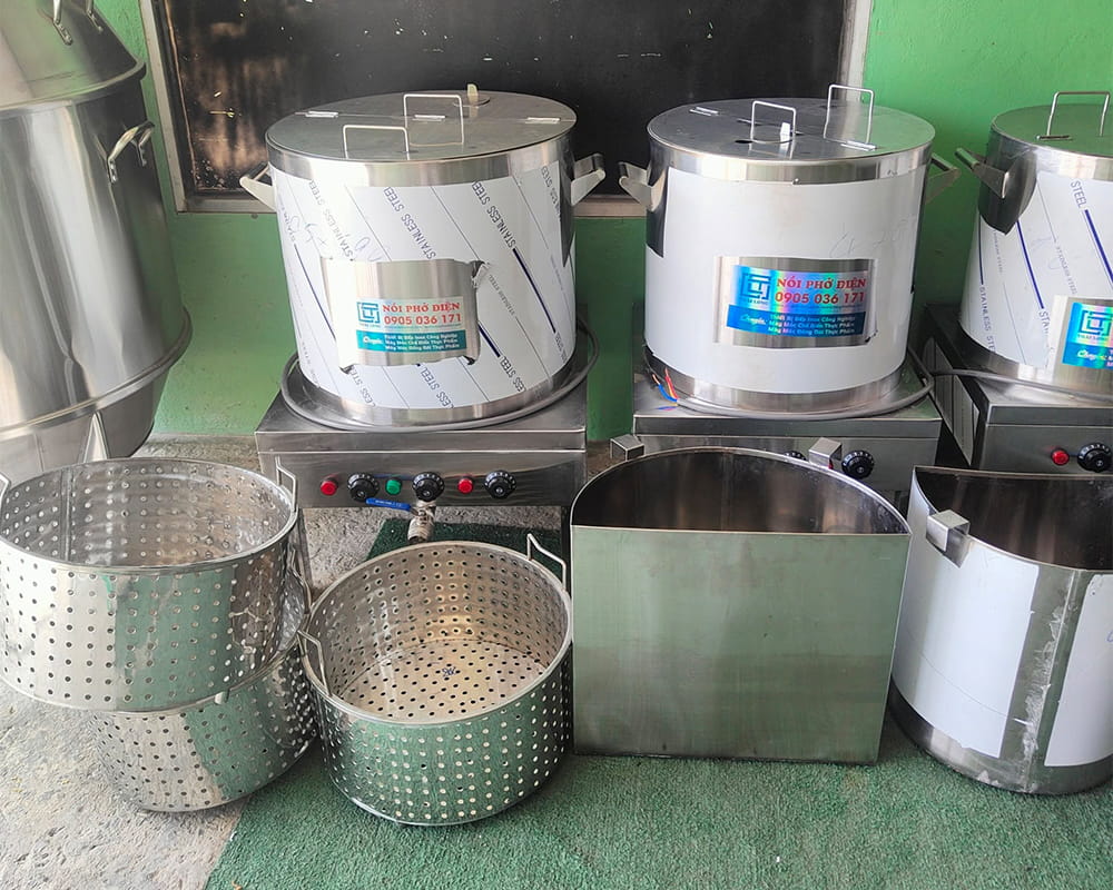Địa chỉ cung cấp nồi phở điện tại TPHCM