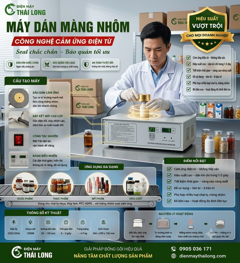 Địa chỉ bán máy seal mang nhôm thủ công