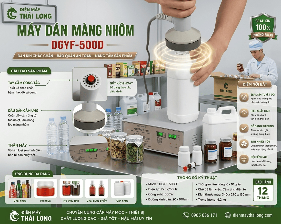 Lưu ý khi chọn máy dán màng nhôm thủ công