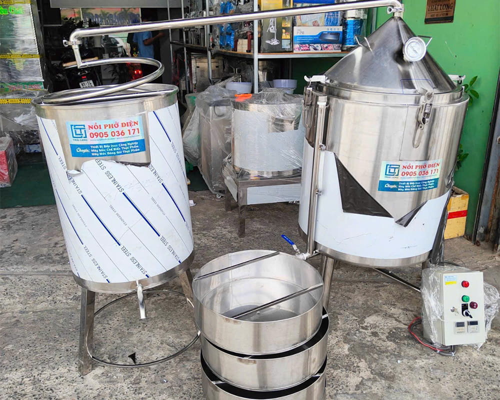 Nồi nấu rượu bằng điện