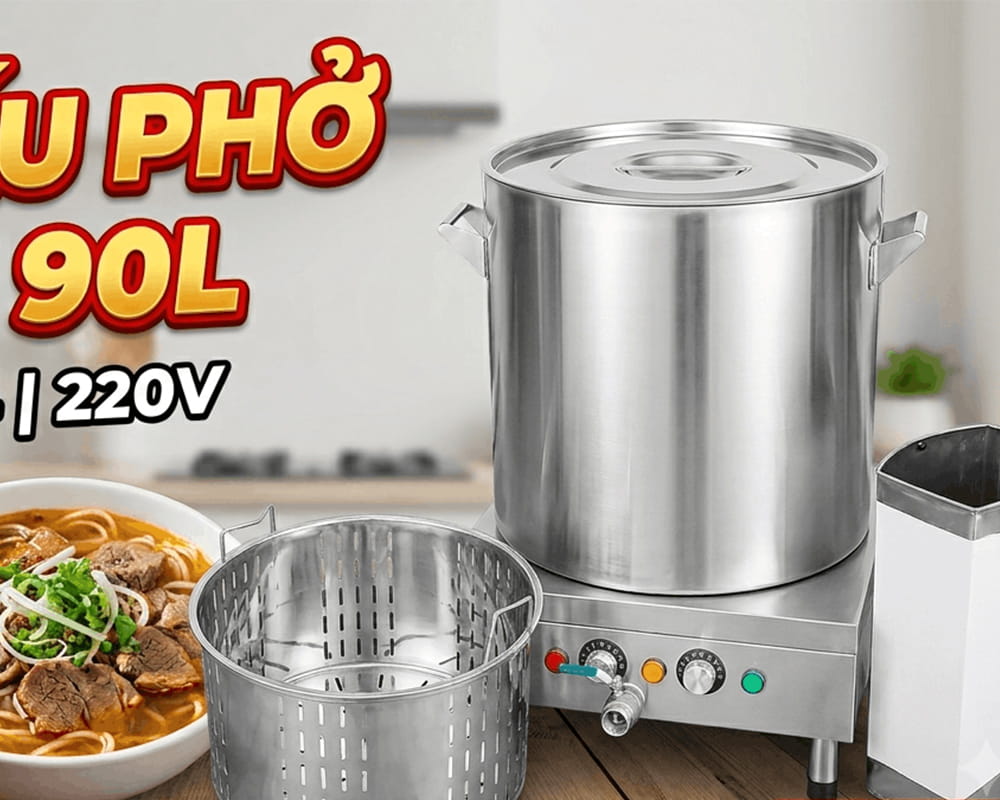 Báo giá nồi phở điện 90L