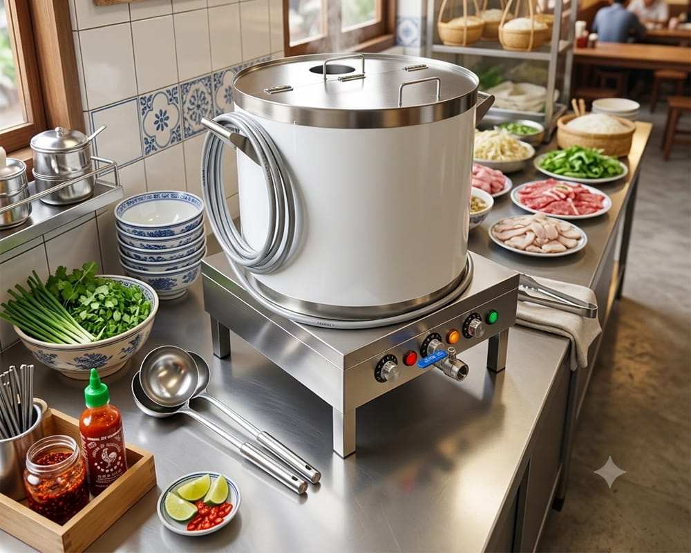 Nồi phở điện 90L Thái Long