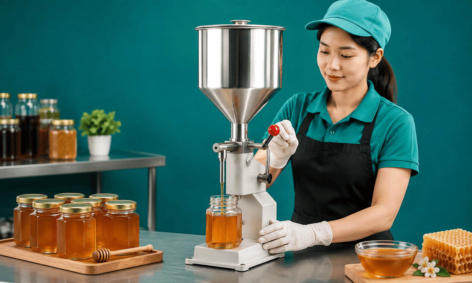Nguyên lý hoạt động của máy chiết rót A03