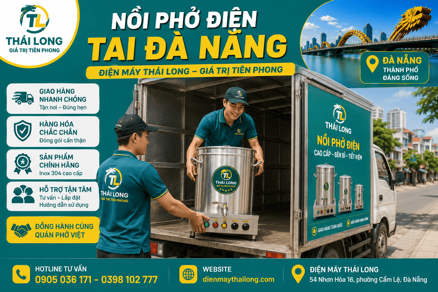 Nồi phở điện uy tín tại Đà Nẵng
