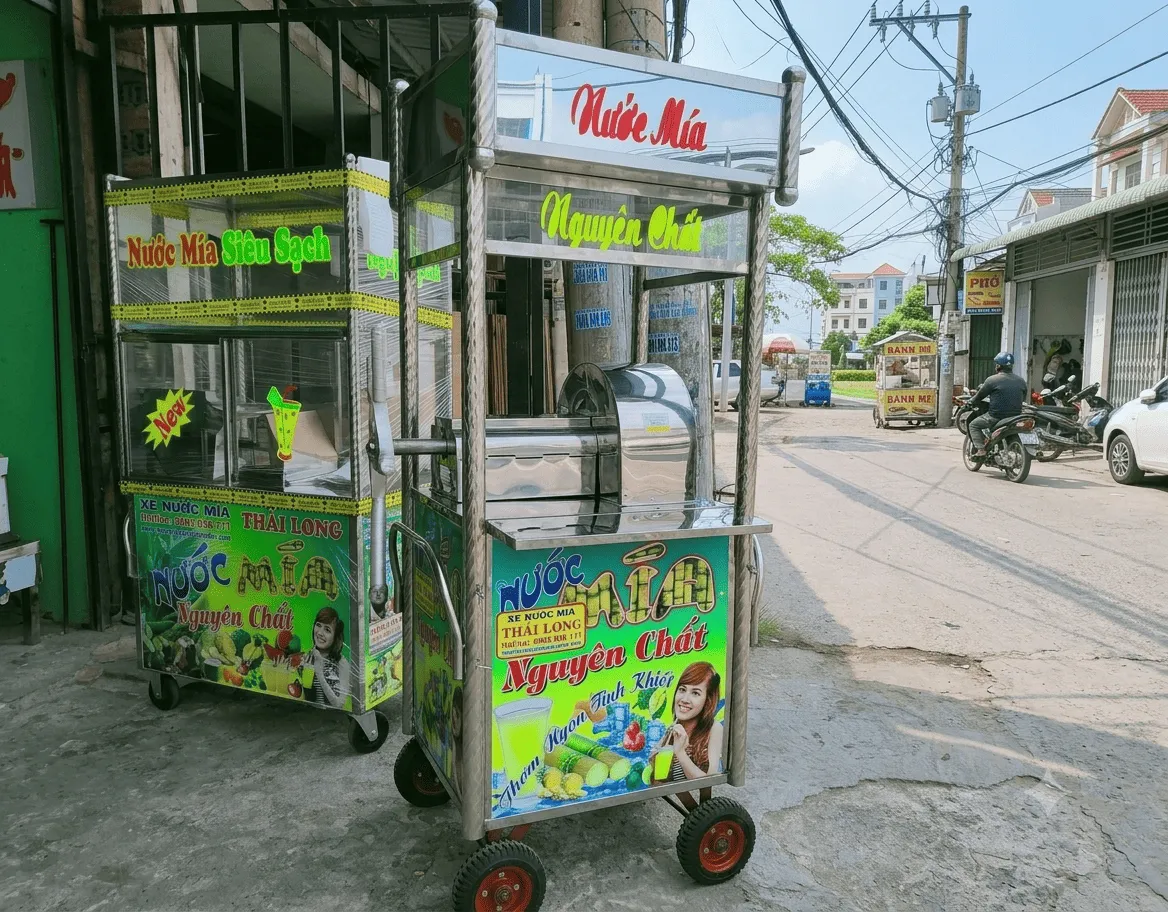 Bán xe nước mía tại Tây Ninh