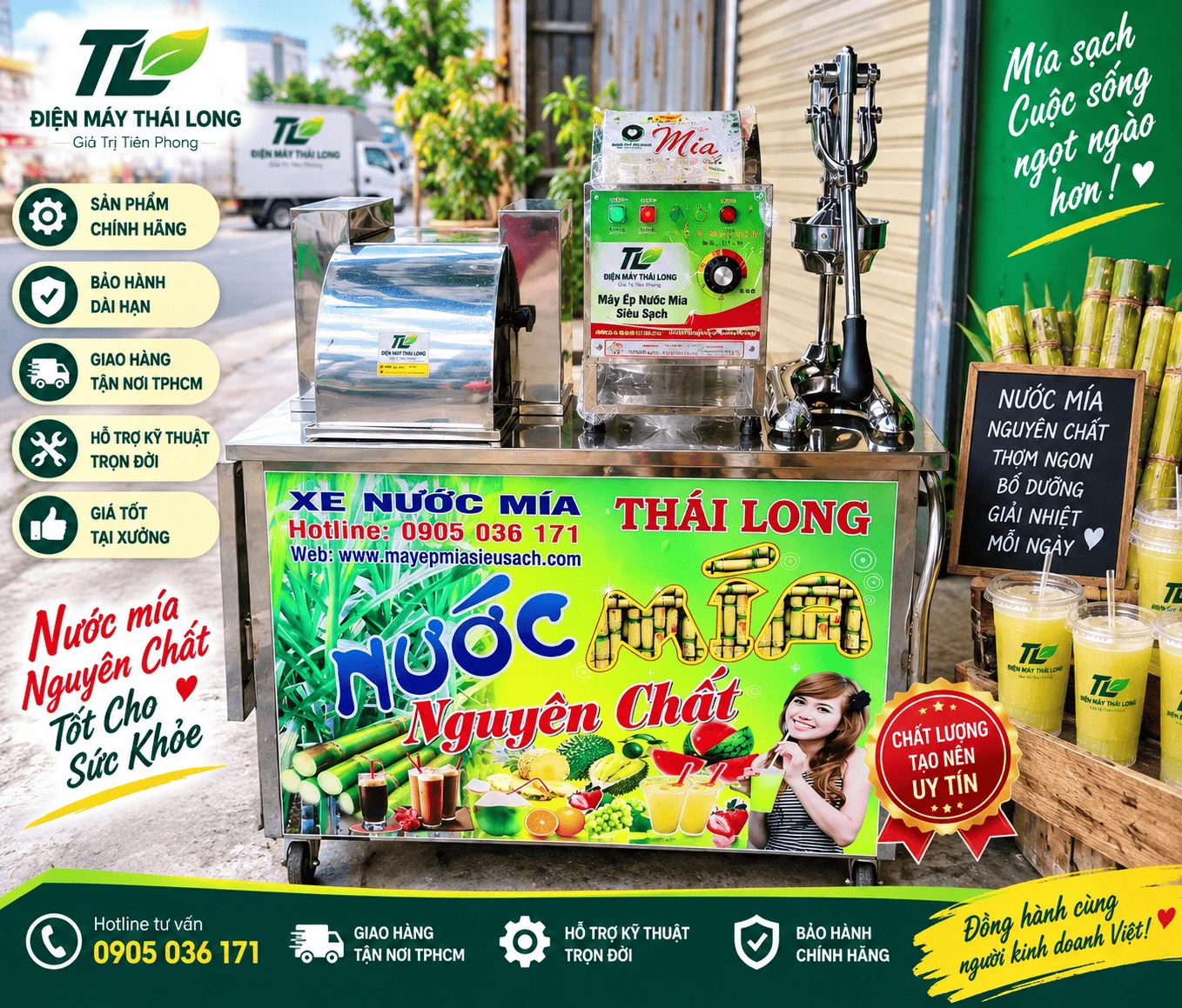 Hướng dẫn lựa chọn máy ép mía