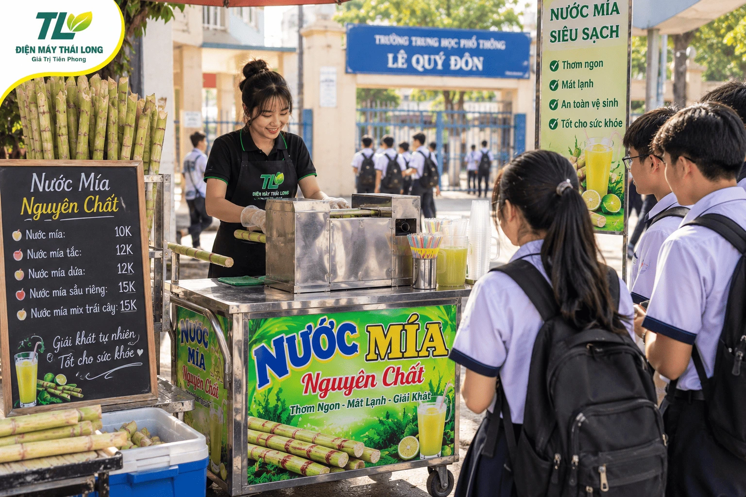 Kinh doanh nước mía tại TPHCM