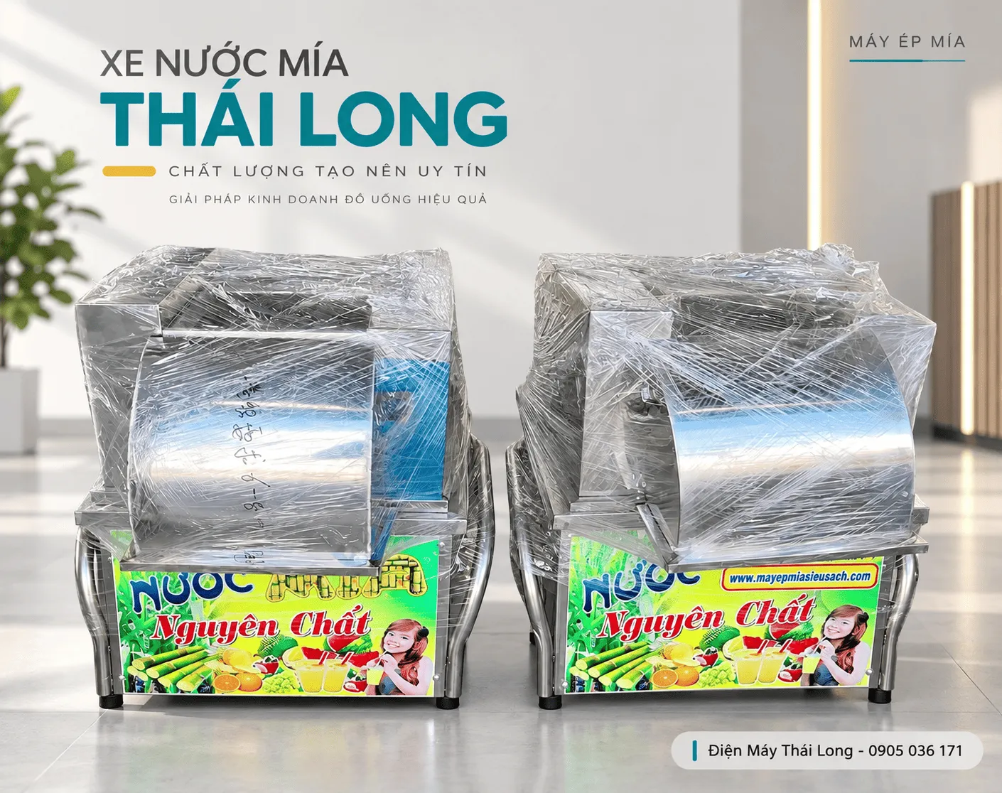 Máy ép nước mía tại Bình Phước
