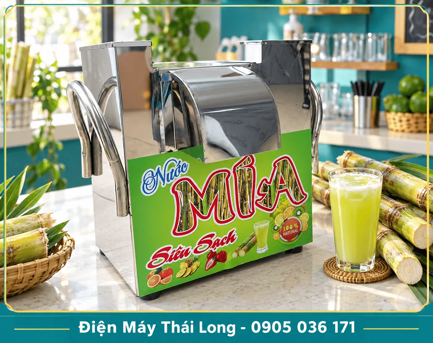 Máy ép nước mía gia đình