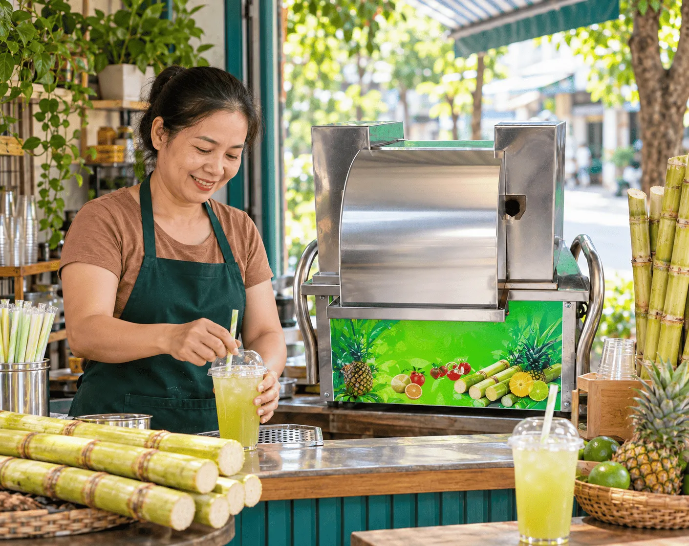 Chọn máy ép mía phù hợp với bạn
