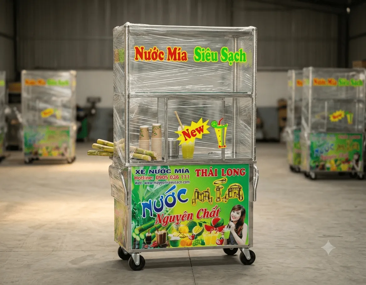 Xe nước mía chất lượng cao tại Tây Ninh