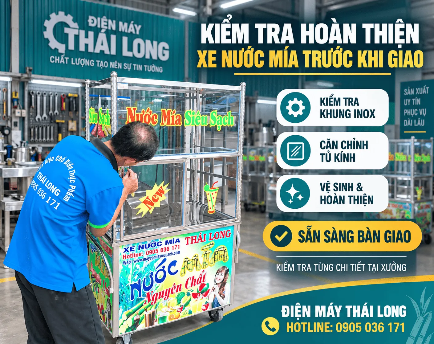 Xe nước mía tại Vũng Tàu
