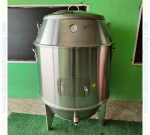 Lò Quay Vịt Inox Than Phi 80