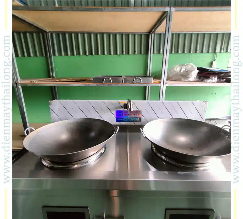 Bếp Từ Công Nghiệp 15000W Chảo Liền Đơn