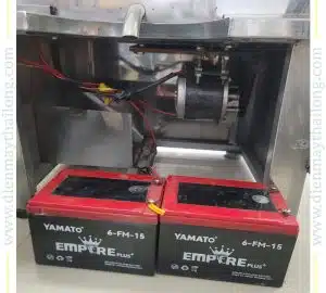 Máy Ép Mía Chạy Ắc Quy