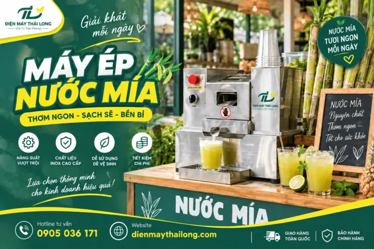 Máy Ép Nước Mía