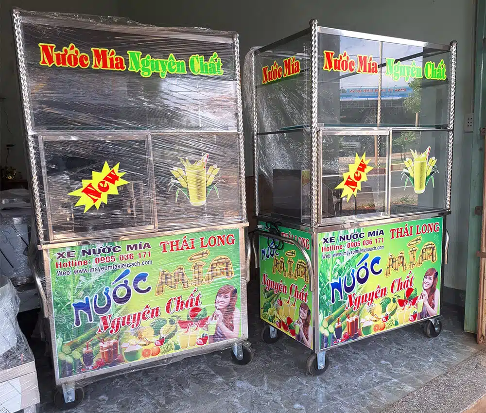 Xe Ép Nước Mía Ở BRVT