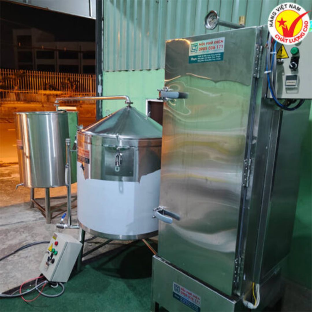 Nồi rượu bằng điện tại Điện máy Thái Long được chế tạo từ inox 304 cao cấp, đạt chuẩn an toàn thực phẩm.