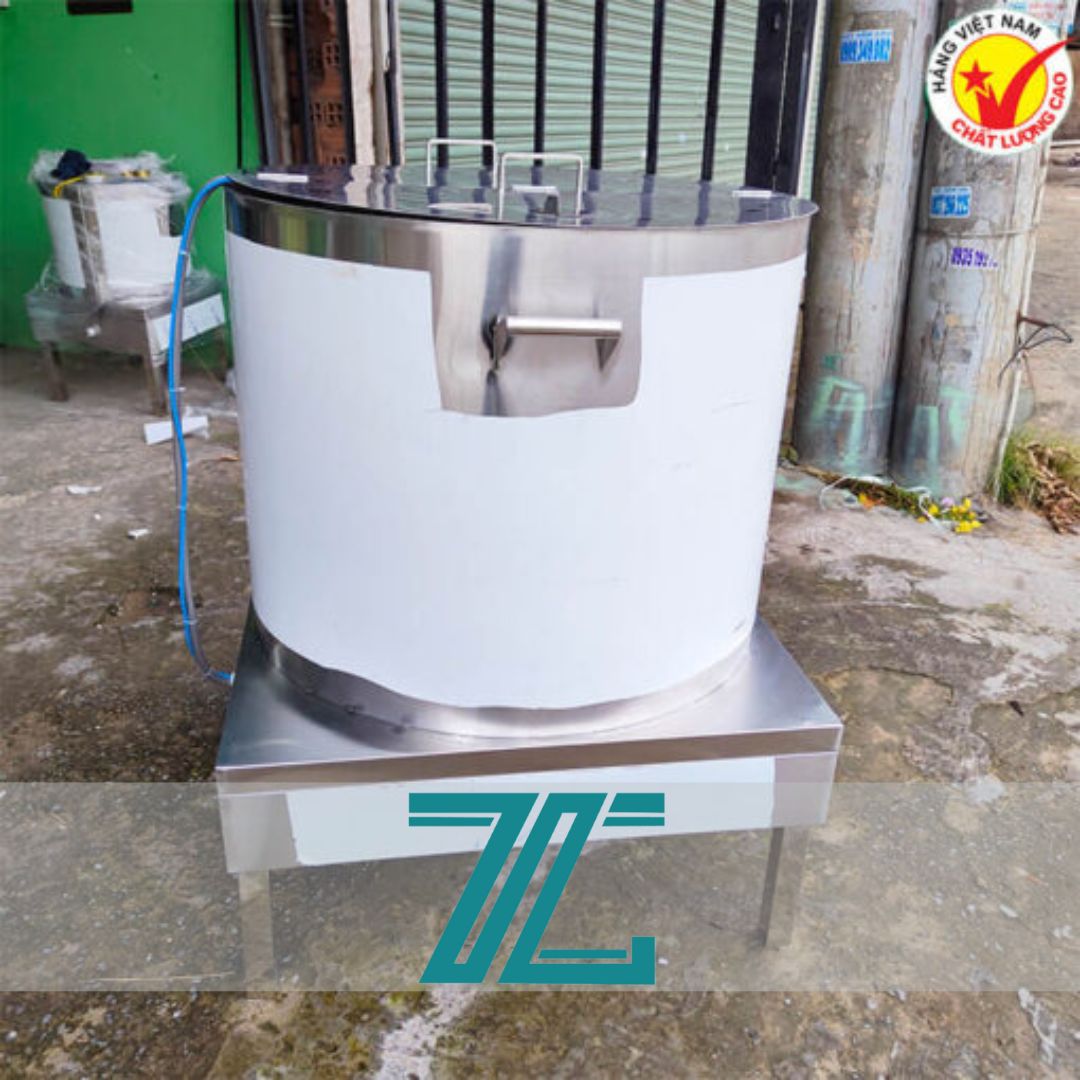 Nồi nấu đậu nành có cánh khuấy là lựa chọn lý tưởng cho các cơ sở sản xuất, quán ăn và hộ kinh doanh sữa đậu nành, tàu hũ, cháo đậu…