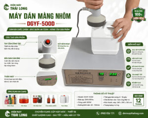 Máy seal nhôm chai hũ nhựa