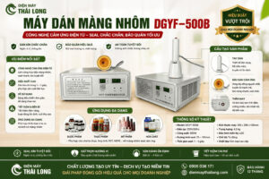 Máy dán màng nhôm DGYF 500B