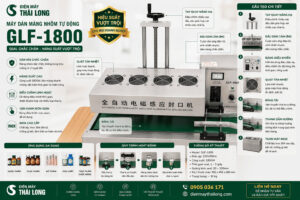 Máy dán màng seal nhôm tự động GLF-1800