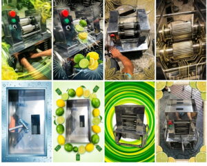 Máy ép nước cốt chanh tắc