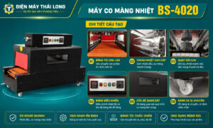 Đặc điểm máy co màng BS-4020