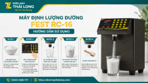 Máy định lượng đường phá chế FEST RC-16
