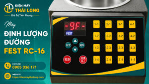 Bảng điều khiển của máy FEST RC-16