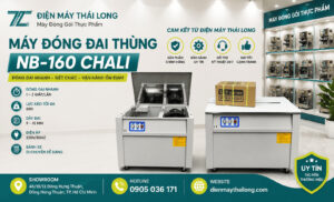 Giá các loại máy đóng đai thùng Chali