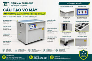 Máy đóng dây đai NB-168 Chali