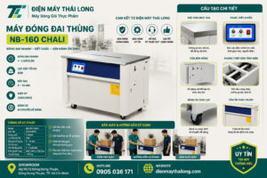 Báo giá máy đóng đại thùng NB-168 Chali