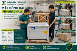 Máy đóng đai thùng NB-168 Chali