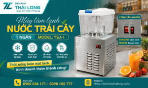 HDSD máy làm lạnh nước trái cây 1 ngăn YSJ-1