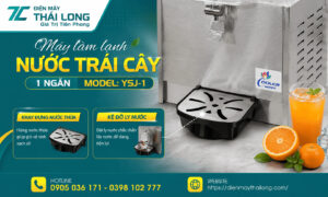 So sánh máy làm lạnh nước trái cây 1 ngăn YSJ-1