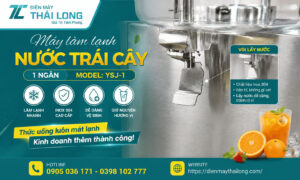 Cấu tạo của máy làm lạnh nước trái cây 1 ngăn YSJ-1