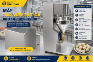 Máy tạo viên thịt cá