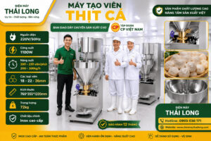 Hướng dẫn bàn giao máy tạo viên mọc
