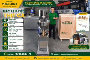 Máy làm viên thịt cá công nghiệp