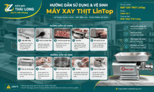 Hướng dẫn sử dụng máy xay thịt LinTop