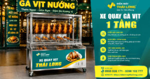 Mô hình phù hợp với xe quay gà vịt 1 tầng
