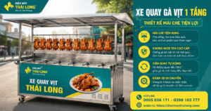 Máy quay gà vịt 1 tầng