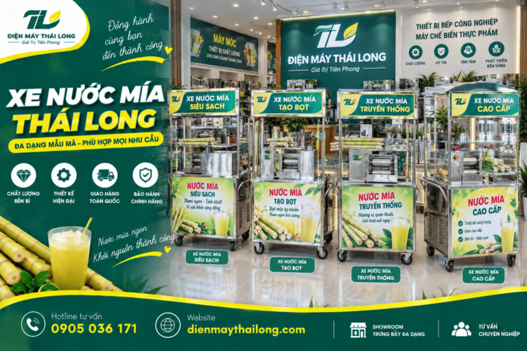 Báo Giá Xe Nước Mía | Giá Xe Nước Mía Tại Xưởng