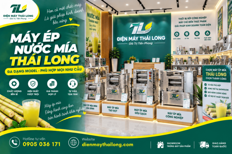 Cấu Tạo Và Nguyên Lý Hoạt Động Của Máy Ép Nước Mía