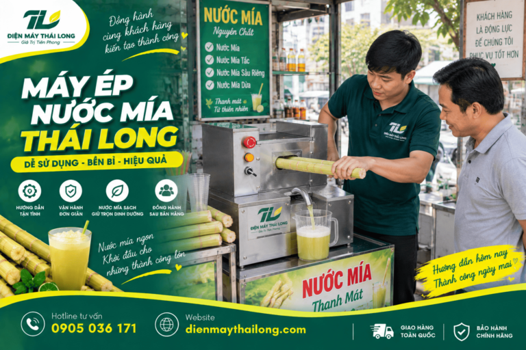 Hướng Dẫn Sử Dụng Máy Ép Nước Mía Đúng Cách, An Toàn, Hiệu Quả